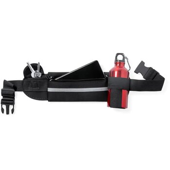 Reflecterende Heuptas Zwart