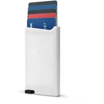 Kunststof pasjeshouder Wit