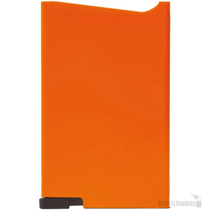 Kunststof pasjeshouder Oranje