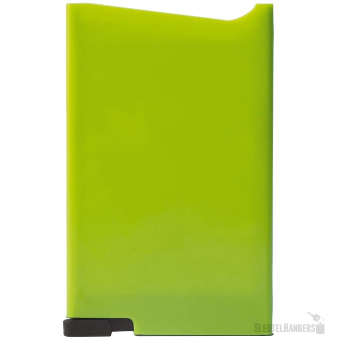 Kunststof pasjeshouder Lichtgroen