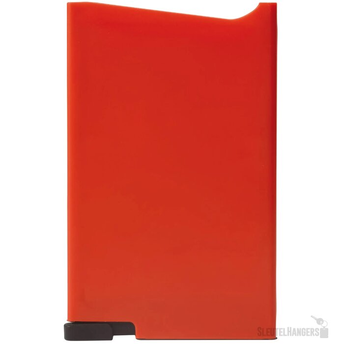Kunststof pasjeshouder Rood