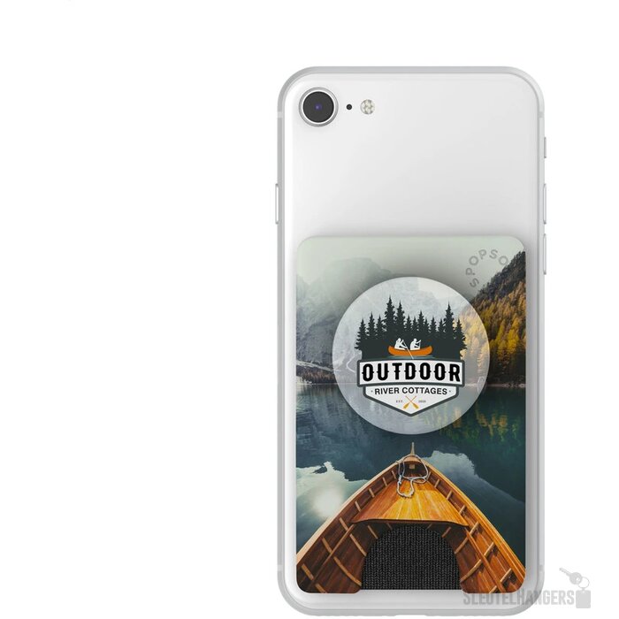 Popsockets® Met Pasjeshouder Zwart