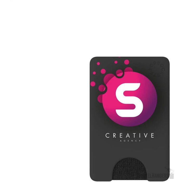 Popsockets® Met Pasjeshouder Zwart