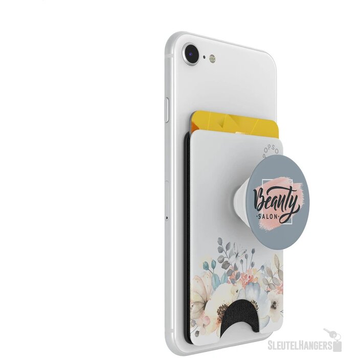 Popsockets® Met Pasjeshouder Wit