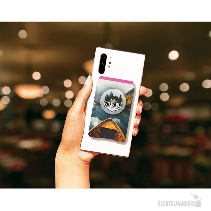 Popsockets® Met Pasjeshouder Wit