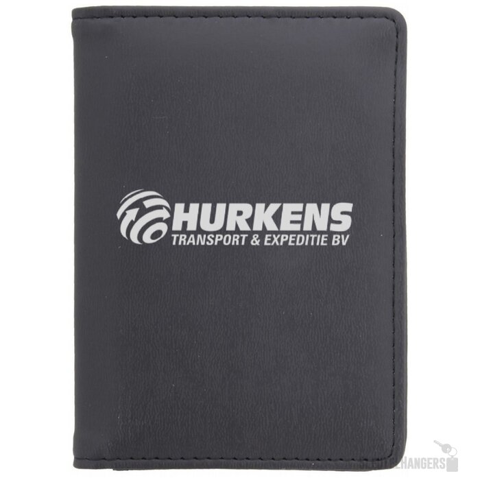 Leren Pasjeshouder Voor 8 Pasjes Zwart