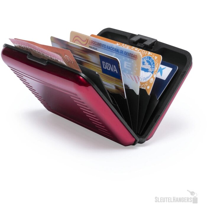 Doosje Met 6 Pasjeshouders Rood