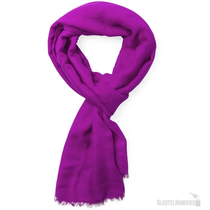 Viscose Sjaal Fuchsia