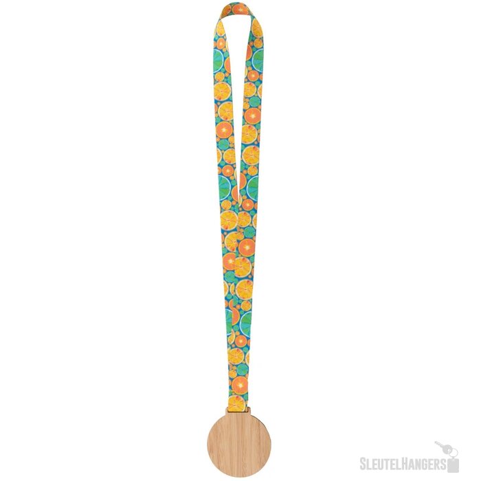 Bamboe Medaille Naturel