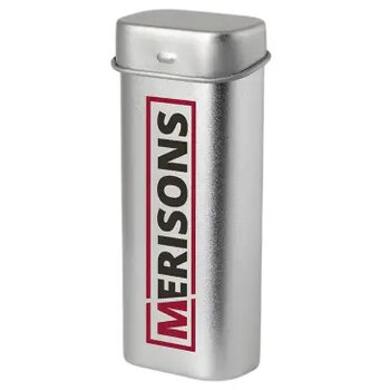 Easy tin snoepblikje Zilver