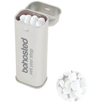 Easy tin snoepblikje Zilver Easy tin snoepblikje Zilver