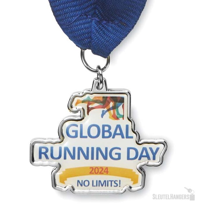 Medaille met doming