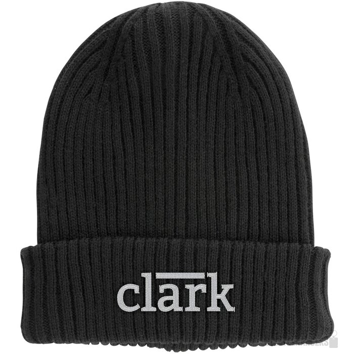 Impact AWARE™ Polylana® dubbel gebreide beanie zwart