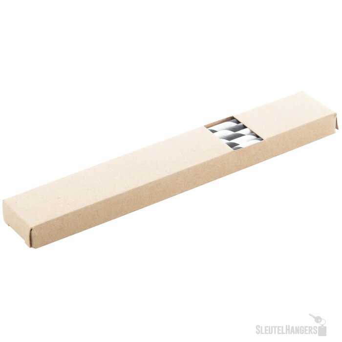 Doosje Met 10 Papieren Rietjes Zwart