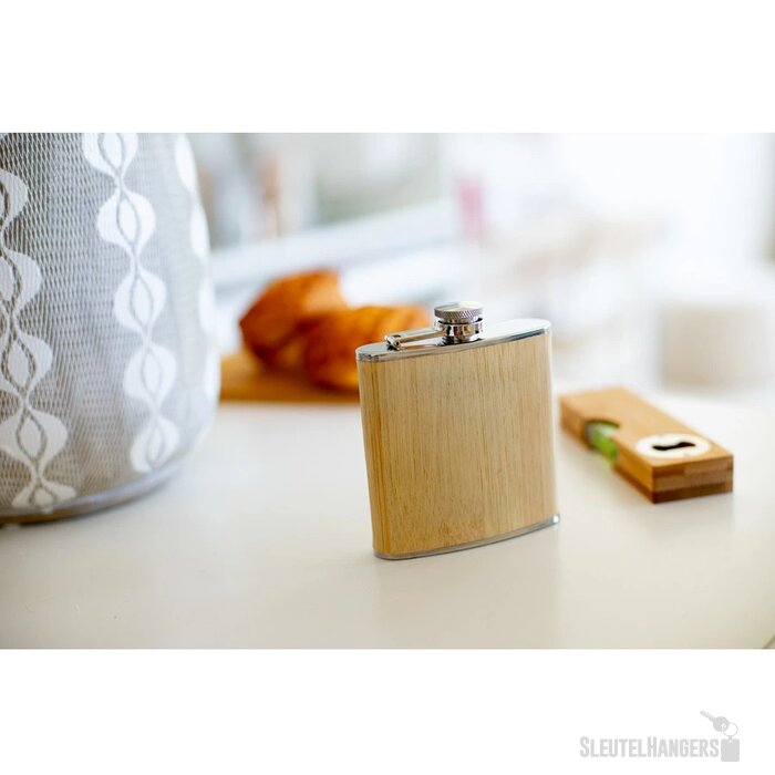 Bamboe Heupfles Naturel