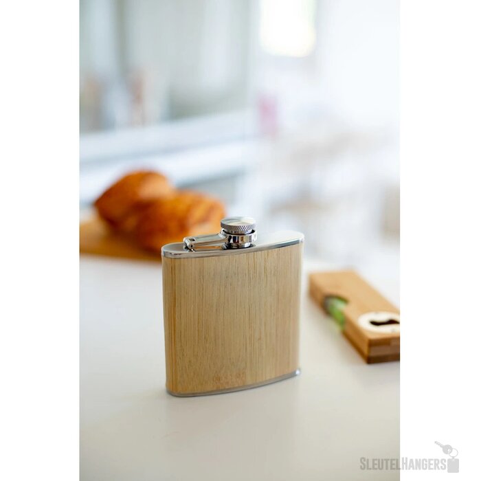 Bamboe Heupfles Naturel