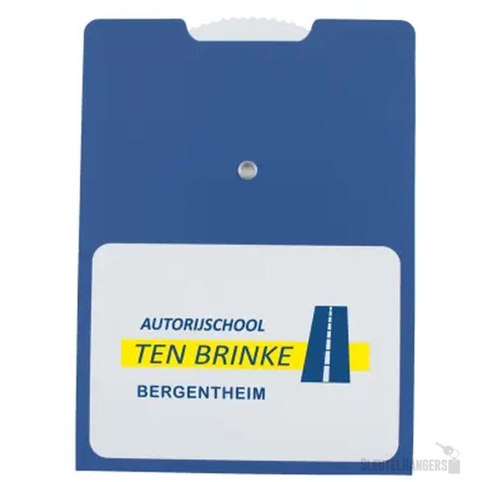 Kartonnen parkeerschijf