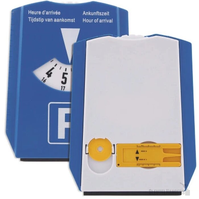 Multifunctionele parkeerschijf Blauw