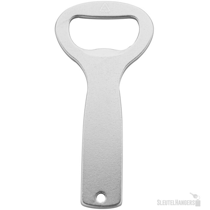 Gerecycled Aluminium Flesopener Zilver