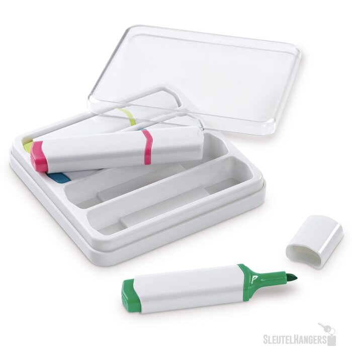 Setje met 4 tekstmarkers