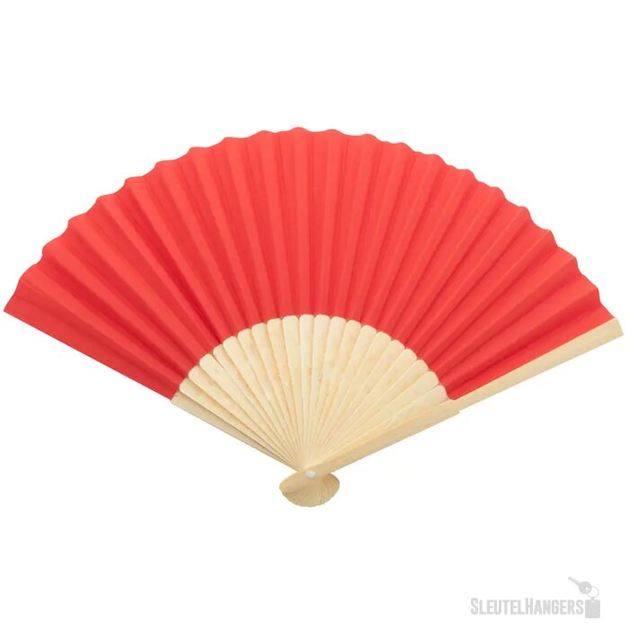 Bamboe Waaier Rood