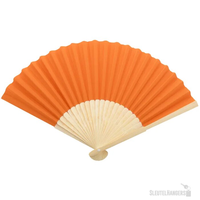 Bamboe Waaier Oranje