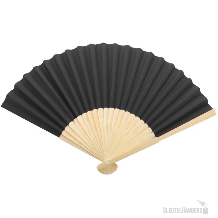 Bamboe Waaier Zwart