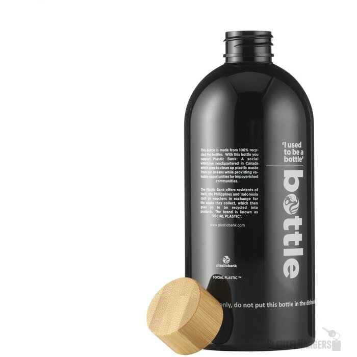 Rpet Waterfles (500 Ml) Zwart