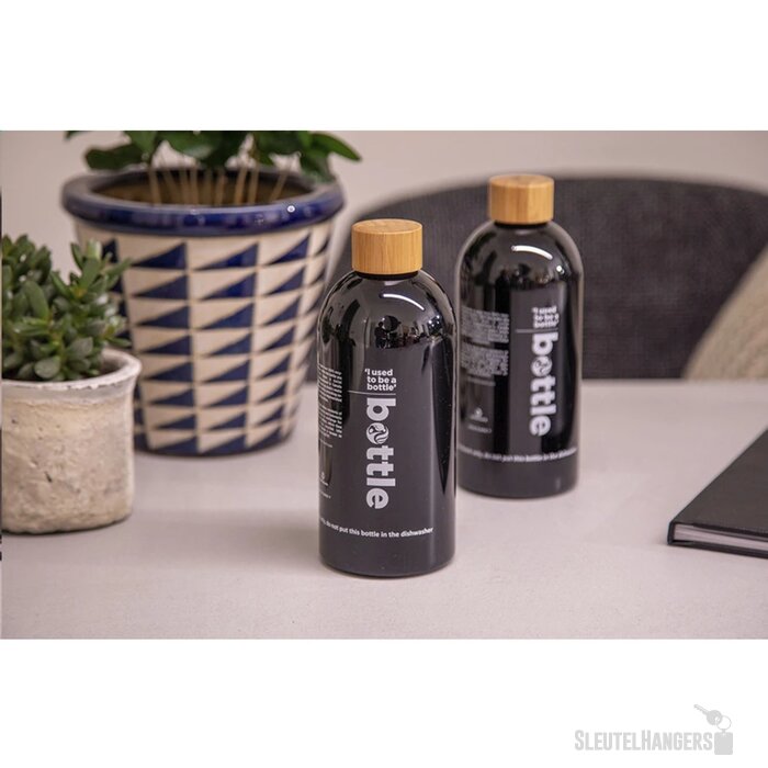 Rpet Waterfles (500 Ml) Zwart