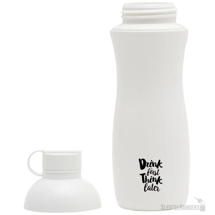 Oasus Bio Bottle 500 Ml Waterfles Wit/Wit