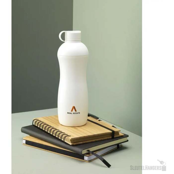 Oasus Bio Bottle 500 Ml Waterfles Wit/Wit