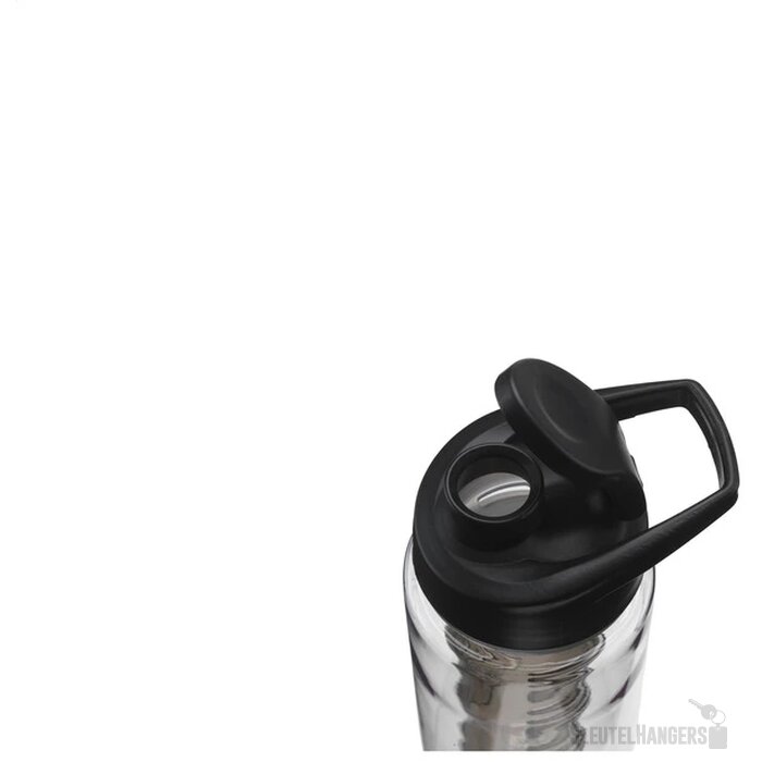 Tritan Kunststof Waterfles Met Infuser (700 Ml) Zwart
