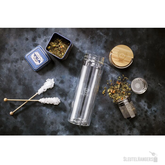 Bamboe Waterfles Met Infuser (300 Ml)