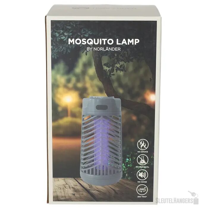 NORLÄNDER Anti Muggen Lamp Grijs