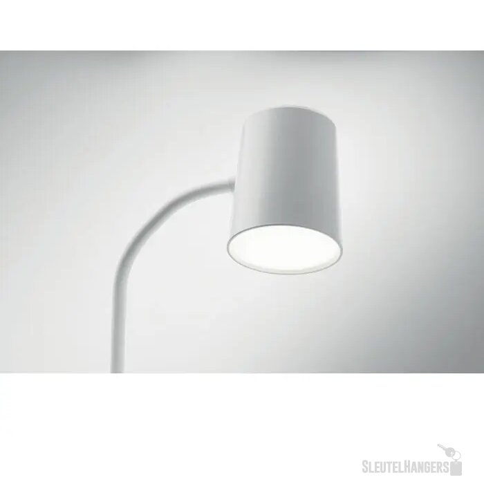 Lamp met oplader en speaker Wit