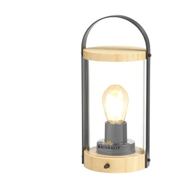 Wooosh Oplaadbare Lamp Bruin