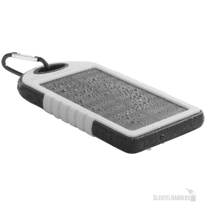 Powerbank op zonne-energie (4.000 mAh) Wit