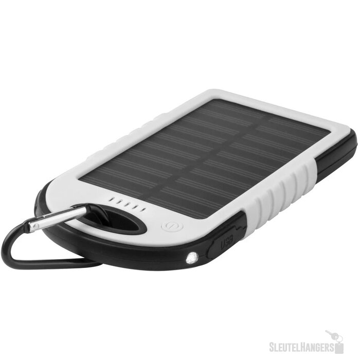 Powerbank op zonne-energie (4.000 mAh) Wit