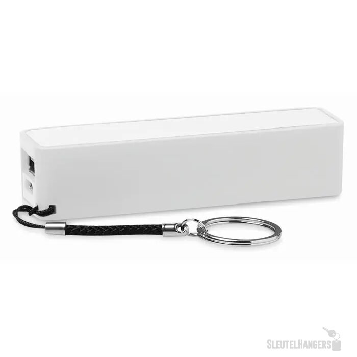 Slim powerbank (2.200 mAh) Wit