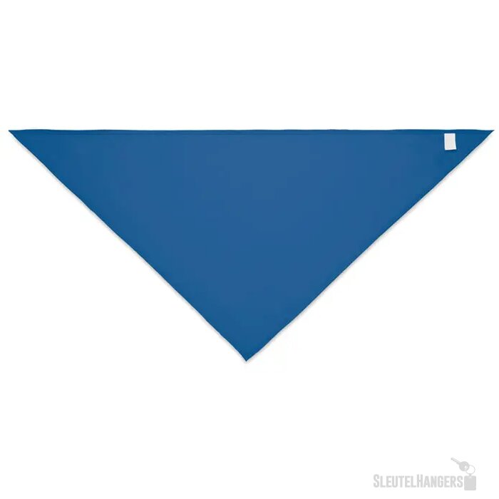 Katoenen bandana Kobaltblauw