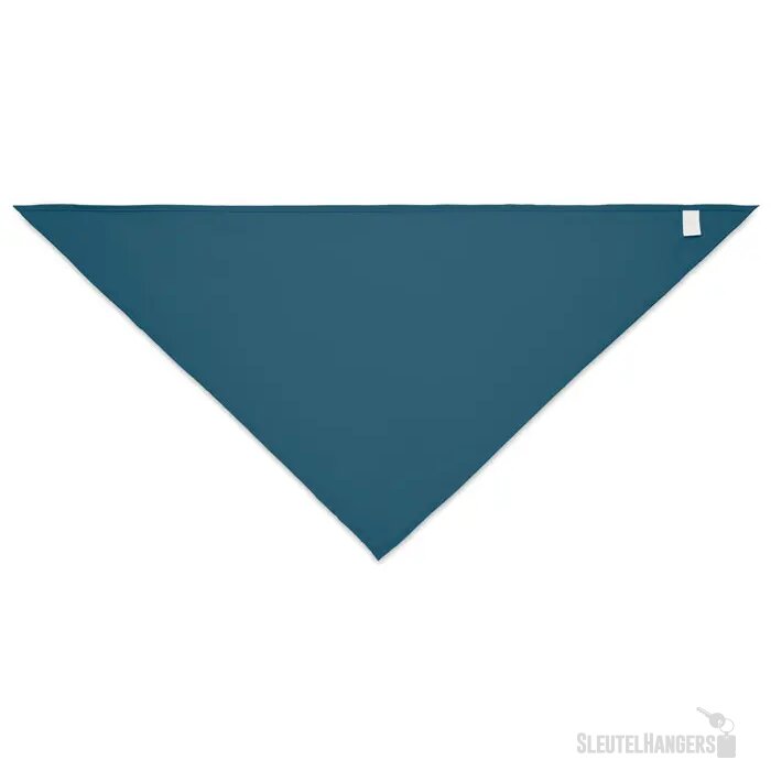 Katoenen bandana Kobaltblauw