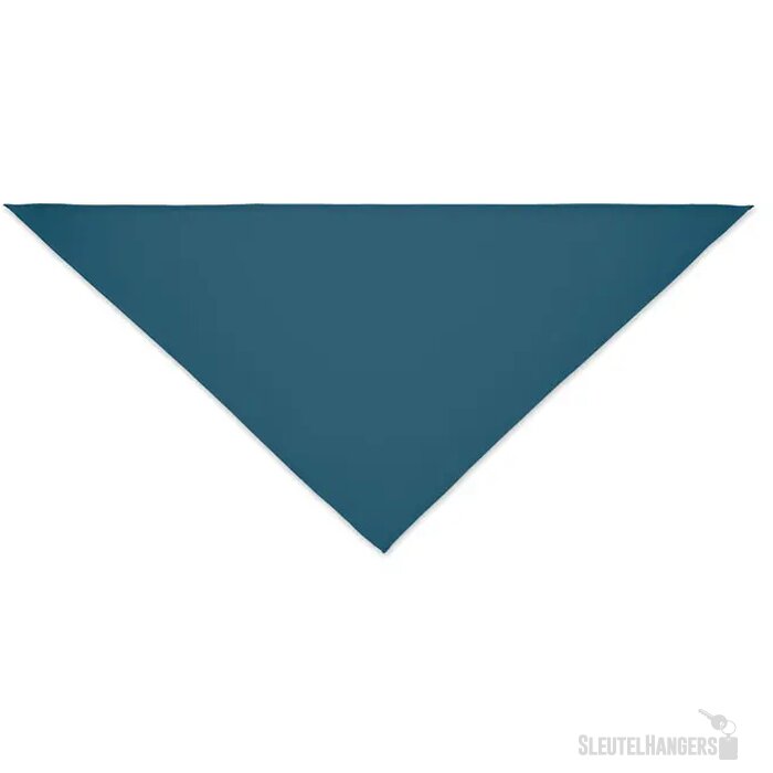 Katoenen bandana Kobaltblauw