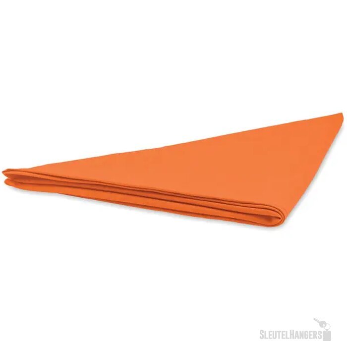 Katoenen bandana Oranje