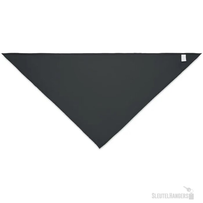 Katoenen bandana Zwart