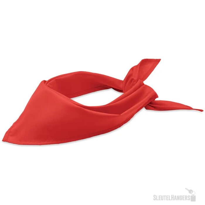 Katoenen bandana Rood