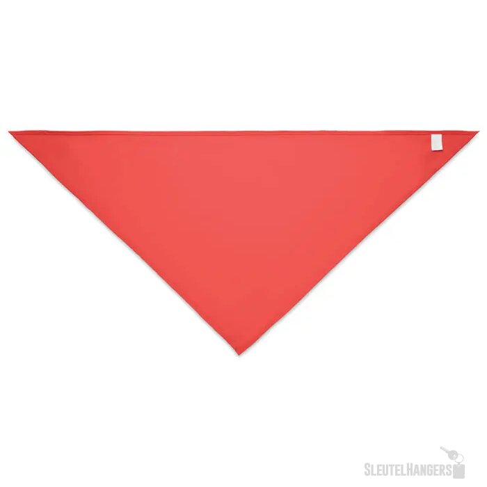 Katoenen bandana Rood