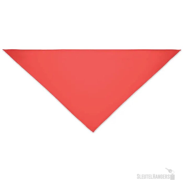 Katoenen bandana Rood