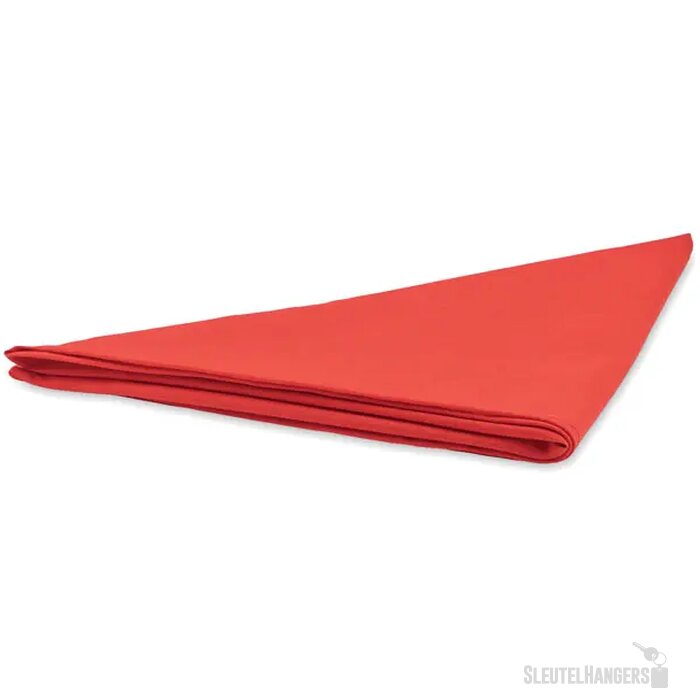 Katoenen bandana Rood