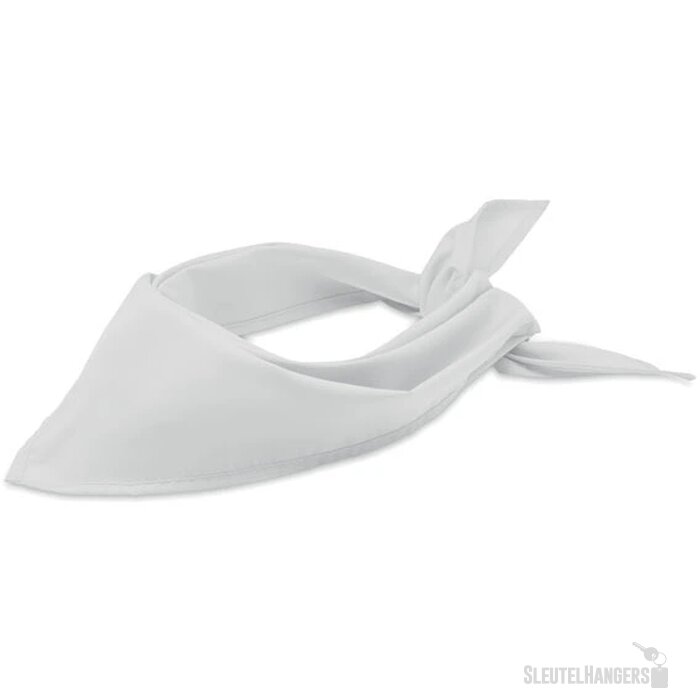 Katoenen bandana Wit