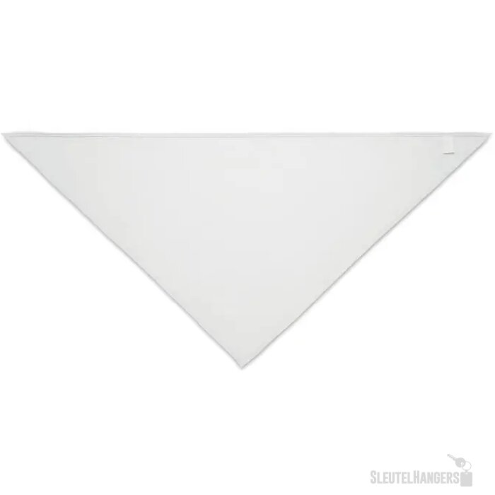 Katoenen bandana Wit
